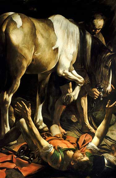Rome Caravaggio The Conversion of Saint Paul