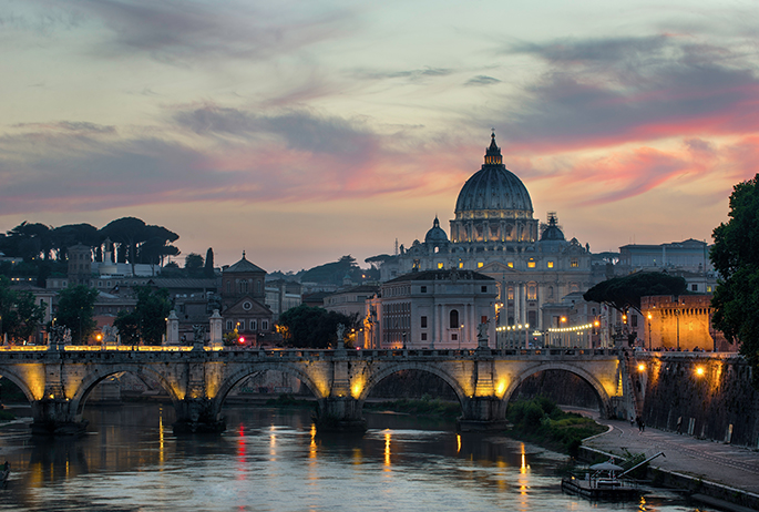 The Papal Basilica of Saint Peter in the Vatican