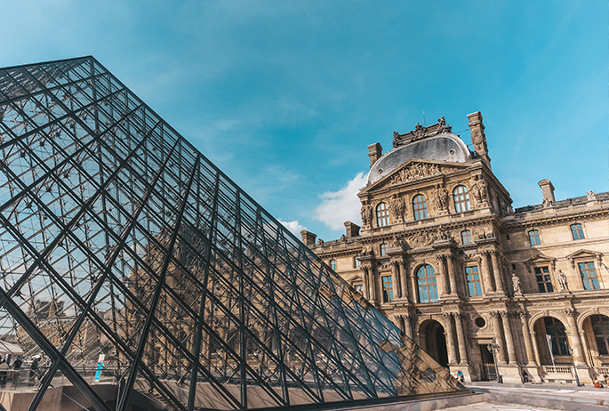 Grande Etagère bois - Musée du Louvre