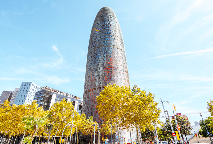 Torre Glòries Barcelona Spain