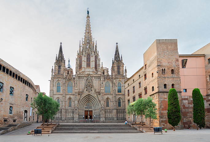 Cathedral of Barcelona Spain