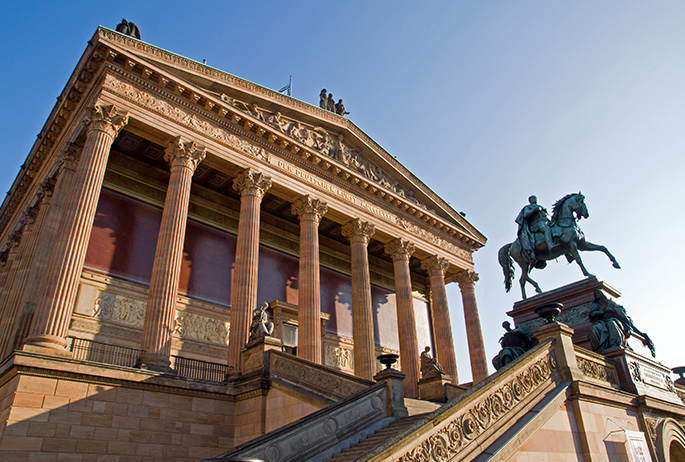 Alte Nationalgalerie in Berlin germany