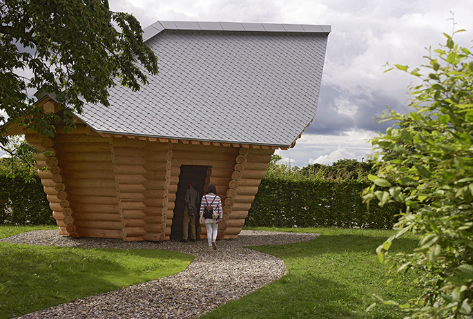 Blockhaus Vitra campus Germany