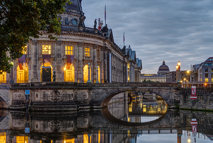 The Museum Island is a museum complex on the northern part of the Spree Island in the historic heart of Berlin, Germany. It is one of the capital's most visited sights and one of the most important museum sites in Europe.