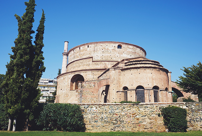 Rotunda of Galerius church Thessaloniki