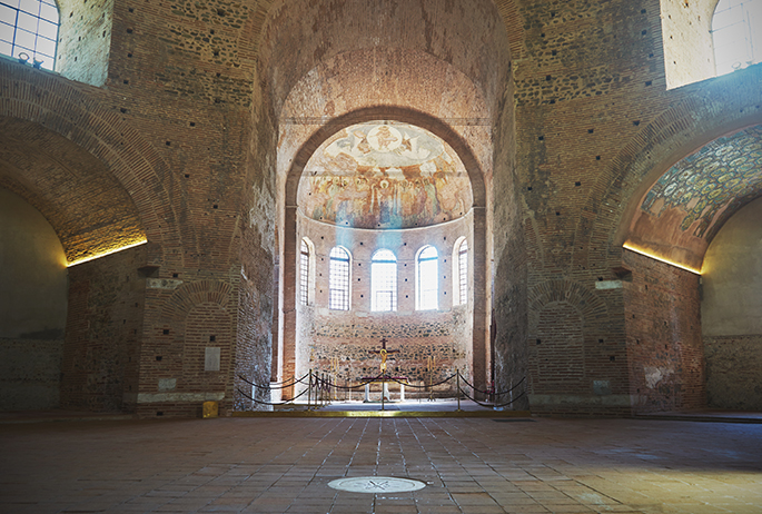 Rotunda of Galerius church Thessaloniki