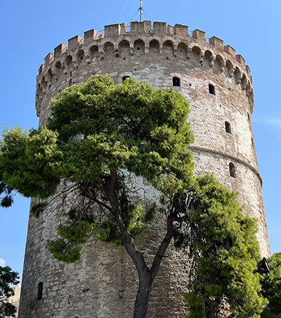 White Tower of Thessaloniki cultural travel guide art design