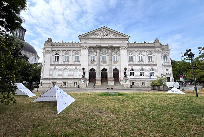 The Zachęta National Gallery of Art is a contemporary art museum in the center of Warsaw Poland