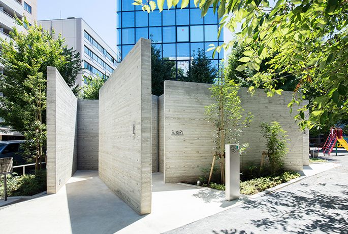 The Tokyo Toilet Project. Ebisu Park Toilet by Masamichi Katayama. Photo: Satoshi Nagare