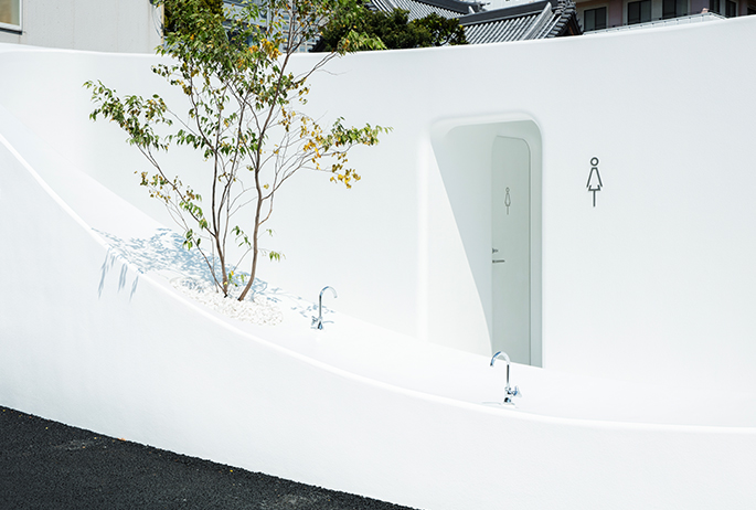 Nishisando Public Toilet by Sou Fujimoto. Photo:  Satoshi Nagare