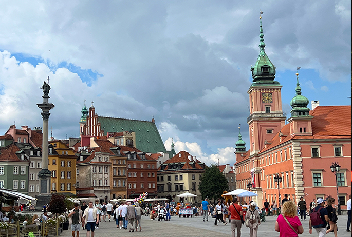 The Old Town of Warsaw, known as Stare Miasto