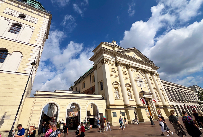 The Old Town of Warsaw, known as Stare Miasto