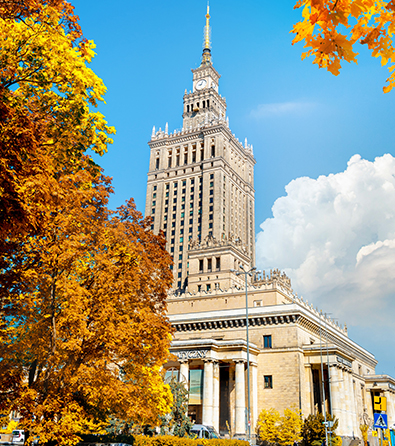 The Palace of Culture and Science in Warsaw