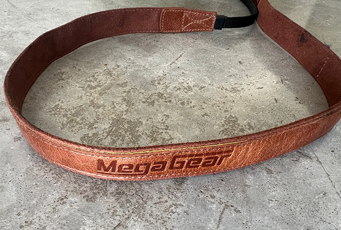 MegaGear Leather Camera Strap