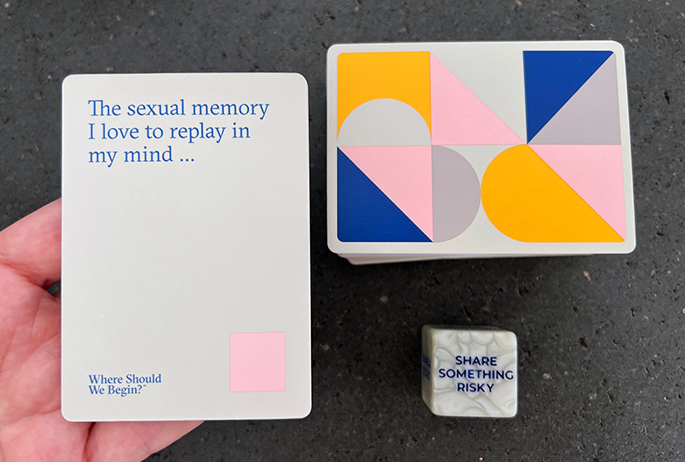 therapist Esther Perel Conversation Cards for Couples & Friends