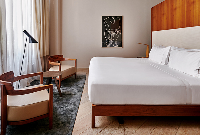 luxury boutique design hotel Mercer Hotel Barcelona Spain