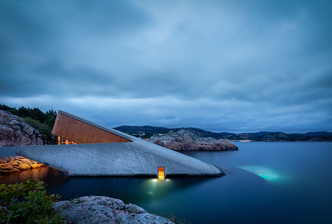 Under, Under Norway, Michelin-Starred, Underwater Restaurant, Snøhetta