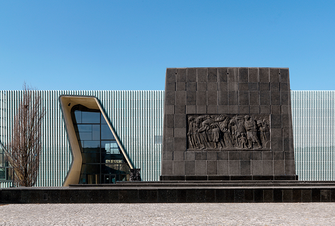 Photo: Wojciech Kryński. Courtesy of Polin museum POLIN Museum of the History of Polish Jews is one of Warsaw