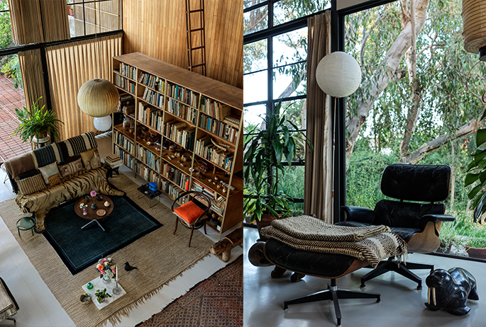 The Eames House as Photographed by Chris Mottalini, 2025 © 2025 Eames Office, LLC. All rights reserved Eams House design Architecture Los Angeles