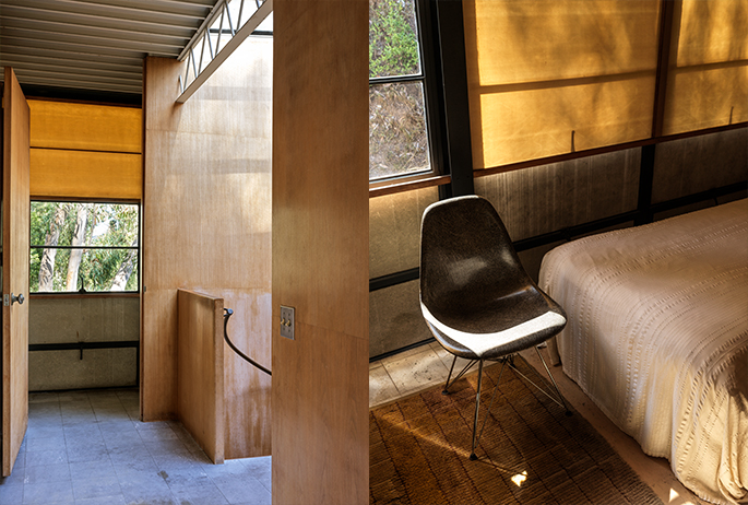 The Eames House as Photographed by Chris Mottalini, 2025 © 2025 Eames Office, LLC. All rights reserved Eams House design Architecture Los Angeles