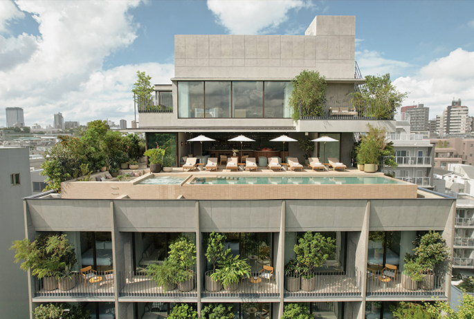 Photo courtesy of Trunk Hotel Trunk Hotel Yoyogi Park Tokyo