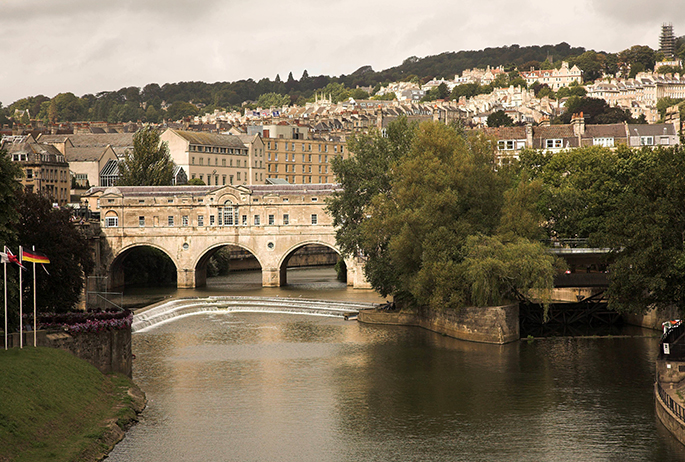 Pulteney Bridgeת Bath. Photo: Envato Elelments Bath united knigdom