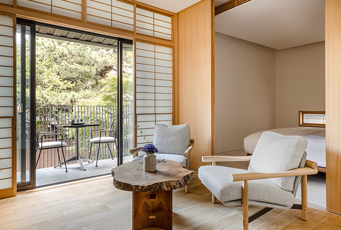 Photo courtesy of The Shinmonzen The Shinmonzen Kyoto luxury boutique hotel Japan