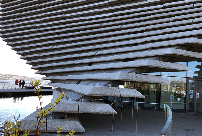 V&A-Dundee. Photo: Envato Elements V&A-Dundee Scotland UK
