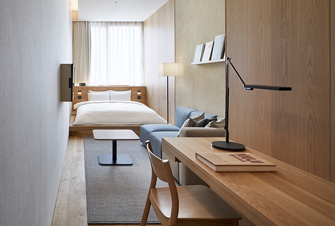 Photo courtesy of MUJI Hotel Ginza MUJI Hotel Ginza Tokyo
