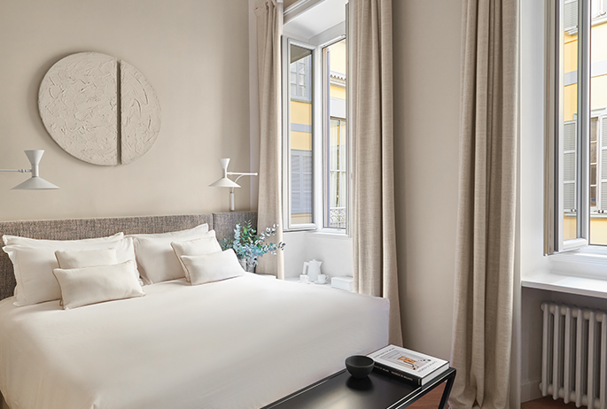 Photo courtesy of Crossing Manzoni boutique hotel Milan Crossing Manzoni Centro Storico Quadrilatero della Moda
