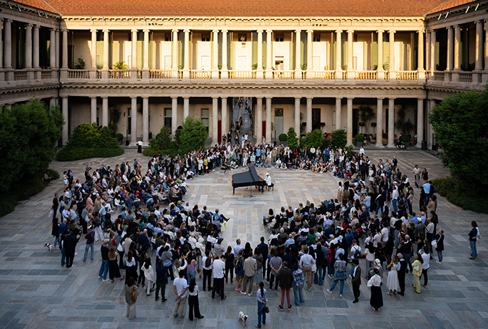 Photo courtesy of Portrait Milano design historic hotel Portrait Milano Quadrilatero della Moda Corso Venezia