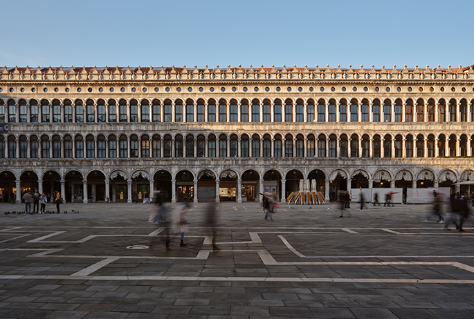 Procuratie facade. Courtesy of SMAC San Marco Art Centre SMAC San Marco Art Centre Venice Italy