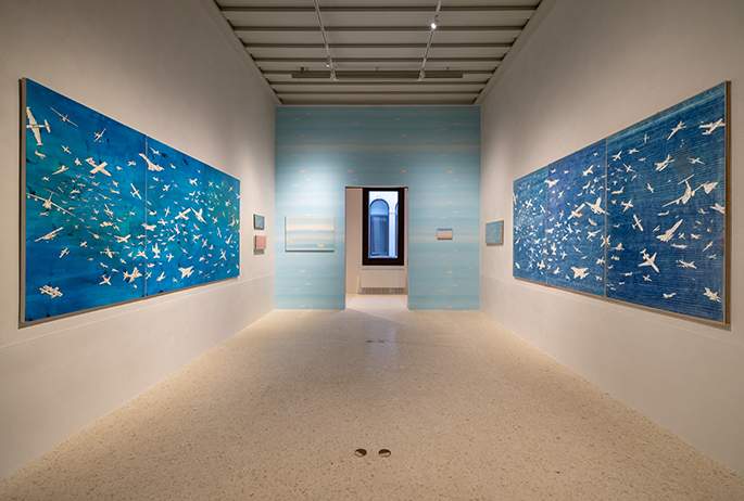 Alighiero Boetti Installation views at SMAC Venice SMAC San Marco Art Centre Venice Italy