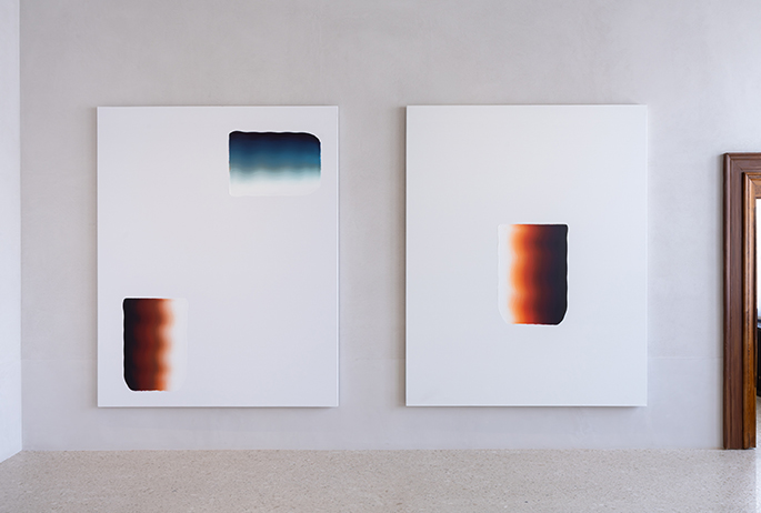 Lee Ufan, exhibition view at SMAC Venice SMAC San Marco Art Centre Venice Italy